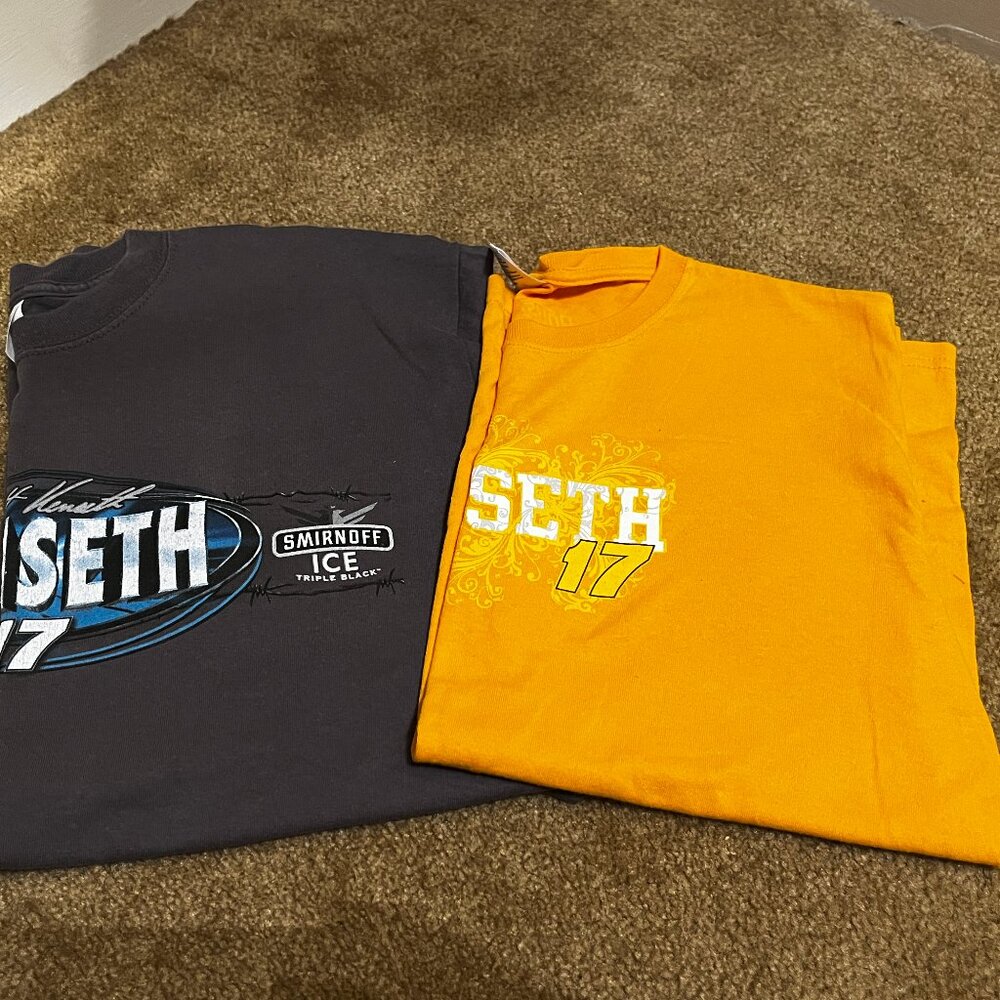 Matt Kenseth t-shirts, lot of 2